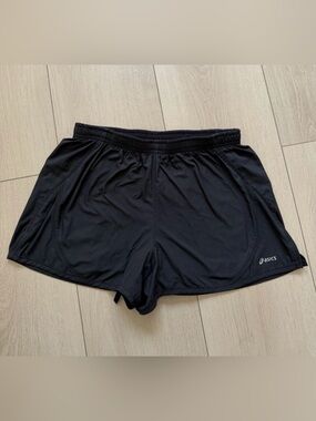 Asics Black Unisex Athletic Shorts